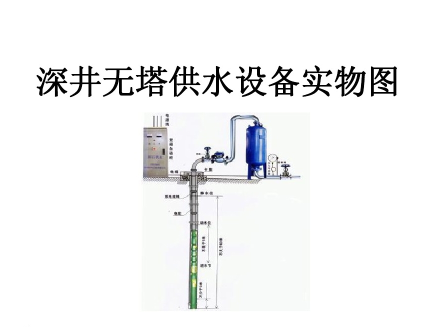 毕节黔西县井泵无塔式供水设备